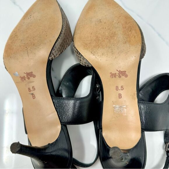 Coach Chained Slingbacks- Size 8.5 - Picture 14 of 14
